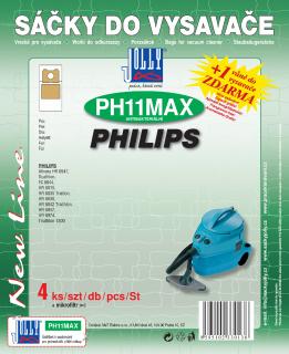 Sáčky do vysavače PH11 MAX - textilní Vůně sáčku: Classic (nevoňavý)