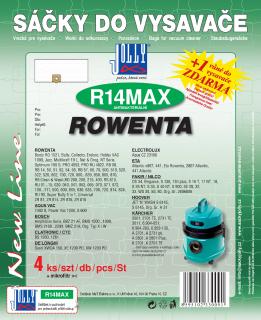 Sáčky do vysavače R14 MAX - textilní Vůně sáčku: Classic (nevoňavý)