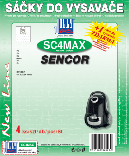Sáčky do vysavače SC4 MAX - textilní Vůně sáčku: Classic (nevoňavý)