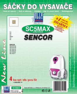 Sáčky do vysavače SC5 MAX Vůně sáčku: Jablko