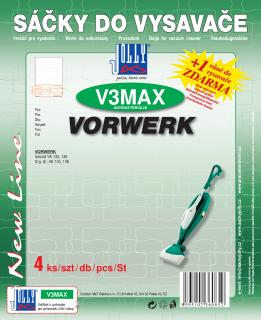 Sáčky do vysavače V3 MAX - textilní Vůně sáčku: Classic (nevoňavý)