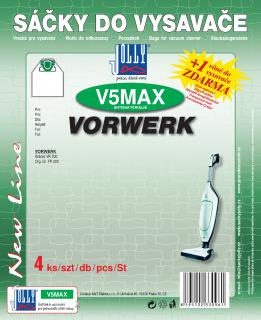 Sáčky do vysavače V5 MAX - textilní Vůně sáčku: Classic (nevoňavý)