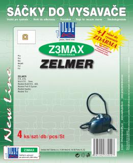 Sáčky do vysavače Z3 MAX - textilní Vůně sáčku: Classic (nevoňavý)