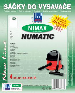 Sáčky do vysavačeN1 MAX - textilní Vůně sáčku: Classic (nevoňavý)