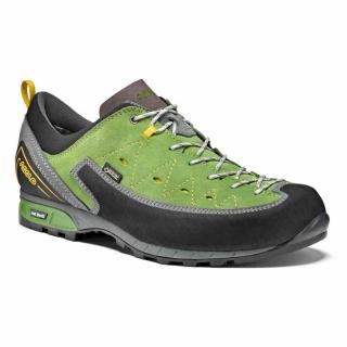 Asolo Apex GV MM - pánské boty  + impregnační vosk zdarma Barva: grey/english ivy, Velikost: 11.5