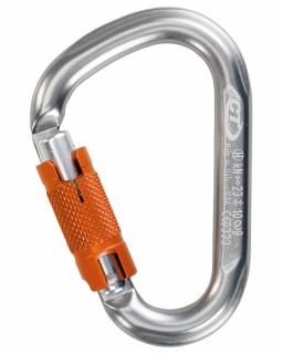 Climbing Technology Snappy WG grey - karabina