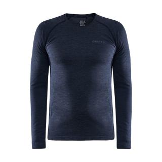 Craft CORE Dry Active Comfort LS men - tričko Barva: tmavě modrá, Velikost: M