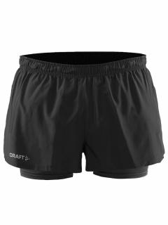Craft Joy 2 v 1 shorts W - šortky Barva: black, Velikost: L