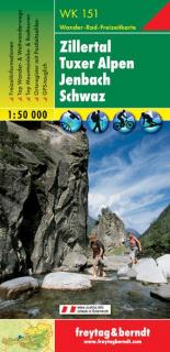 FB WK 151 Zillertal 1:50 000