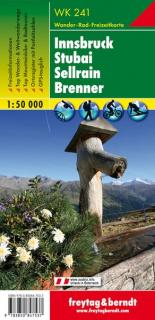 FB WK 241 Innsbruck-Stubai-Sellrain-Brenner 1:50 000