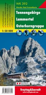 FB WK 392 Tennengebirge-Lammertal 1:50 000