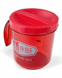 GSI outdoors Fairshare Mug 950 ml - hrnek Barva: red