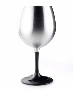 GSI outdoors Glacier Stainless Nesting Red Wine Glass