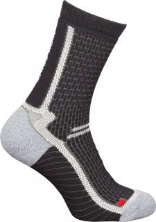 High Point Trek 3.0 - ponožky Barva: black/grey, Velikost: 35-38