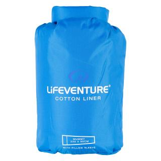 Lifeventure Cotton Sleeping Bag Liner - vložka do spacáku Velikost: mummy