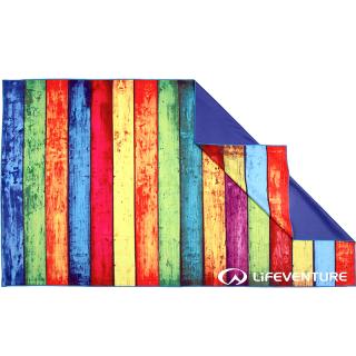 Lifeventure Printed SoftFibre Trek Towel - ručník Barva: striped planks