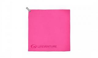 Lifeventure SoftFibre Trek Towel Advance pocket - ručník Barva: pink