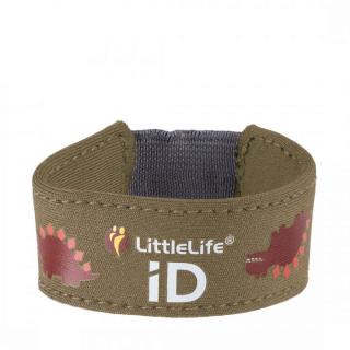 LittleLife Safety iD Strap dinosaur - bezpečnostní náramek