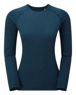 Montane Womens Dart Long Sleeve T-Shirt Barva: narwhal blue, Velikost: L