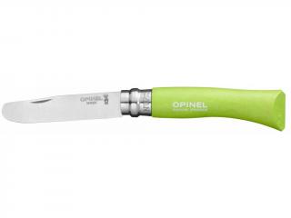 Opinel VRI N°07 My first Opinel Apple green dětský nůž