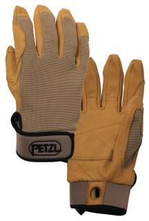 Petzl Cordex - rukavice Barva: žlutohnědá, Velikost: M