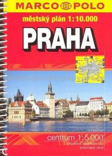 Praha, městský plán 1:10000