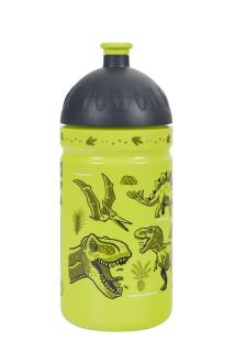 Zdravá lahev 0,5 l - dinosauři  + náhradní zátka zdarma