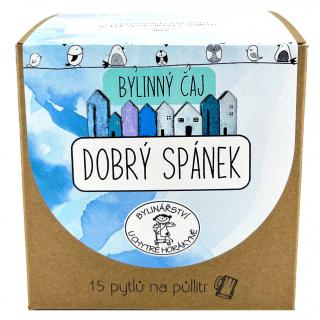 DOBRÝ SPÁNEK - porcovaný bylinkový čaj