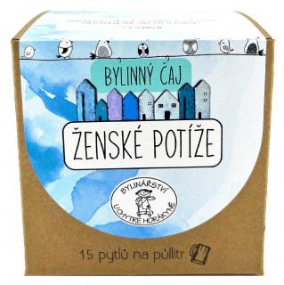 ŽENSKÉ POTÍŽE - porcovaný bylinkový čaj