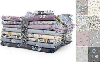 Fat Quarters Heather and Sage LS