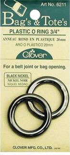 Plastikový O kroužek 20mm Clover 6211
