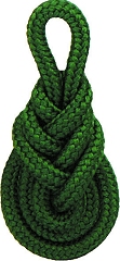Pletená šňůra zelená Clover 8539