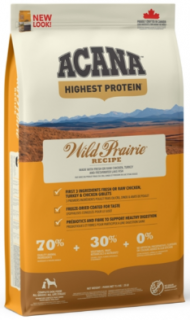 Acana Dog Regionals Wild Prairie 11,4 kg+DOPRAVA ZDARMA+1x masíčka Perrito 50g (+ SLEVA PO REGISTRACI/PŘIHLÁŠENÍ! ;))