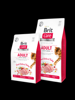 Brit Care Cat GF Adult Activity Support 2x7kg+MYŠKA (+ SLEVA PO REGISTRACI / PŘIHLÁŠENÍ!)