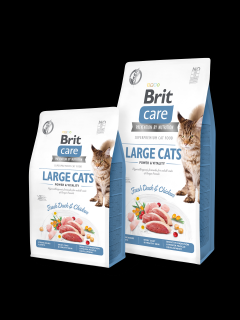 Brit Care Cat GF Large cats PowerVitality 2x7kg+MYŠKA (+ SLEVA PO REGISTRACI / PŘIHLÁŠENÍ!)