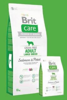Brit Care Dog Grain-free Adult LB Salmon  Potato 12kg+DOPRAVA ZDARMA+1x masíčka Perrito! (+ 2% SLEVA PO REGISTRACI / PŘIHLÁŠENÍ!)
