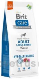 Brit Care Dog Hypoallergenic Adult Large Breed 12kg+DOPRAVA ZDARMA+1x masíčka Perrito! (+ SLEVA PO REGISTRACI / PŘIHLÁŠENÍ!)