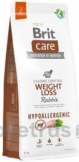 Brit Care Dog Hypoallergenic Weight Loss 12kg+DOPRAVA ZDARMA+1x masíčka Perrito! (+ SLEVA PO REGISTRACI / PŘIHLÁŠENÍ!)