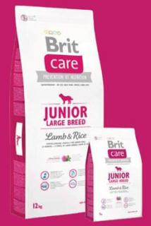 Brit Care Dog Junior Large Breed Lamb  Rice 12kg+DOPRAVA ZDARMA+1x masíčka Perrito! (+ 2% SLEVA PO REGISTRACI / PŘIHLÁŠENÍ!)