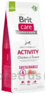 Brit Care Dog Sustainable Activity 12kg+DOPRAVA ZDARMA+1x masíčka Perrito! (+ SLEVA PO REGISTRACI / PŘIHLÁŠENÍ!)