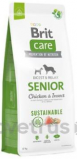 Brit Care Dog Sustainable Senior 12kg+DOPRAVA ZDARMA+1x masíčka Perrito! (+ SLEVA PO REGISTRACI / PŘIHLÁŠENÍ!)