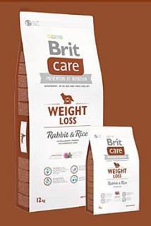 Brit Care Dog Weight Loss Rabbit  Rice 3x12kg+DOPRAVA ZDARMA+1x masíčka Perrito! (+ 2% SLEVA PO REGISTRACI / PŘIHLÁŠENÍ!)