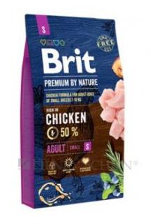 Brit Premium Dog by Nature Adult S 8 kg + DOPRAVA ZDARMA (+ SLEVA PO REGISTRACI/PŘIHLÁŠENÍ! ;))