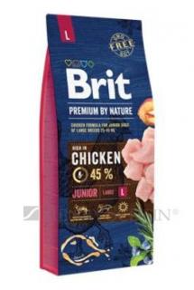 Brit Premium Dog by Nature Junior L 2 x 15 kg + DOPRAVA ZDARMA! (+ SLEVA PO REGISTRACI/PŘIHLÁŠENÍ! ;))