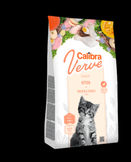 Calibra Cat Verve GF Kitten ChickenTurkey 3,5kg+myška+DOPRAVA ZDARMA (+SLEVA PO REGISTRACI/PŘIHLÁŠENÍ)