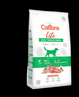 Calibra Dog Life Adult Medium Breed Lamb  2,5kg (+ SLEVA PO REGISTRACI / PŘIHLÁŠENÍ!)
