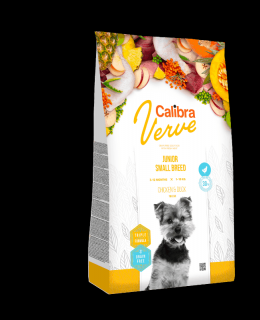 Calibra Dog Verve GF Junior Small ChickenDuck 1,2kg (+ SLEVA PO REGISTRACI / PŘIHLÁŠENÍ!)