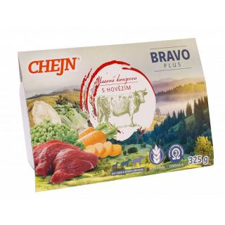 Chejn Bravo Plus s hovězím a zeleninou 12x325g (1 karton) (+ SLEVA PO REGISTRACI/PŘIHLÁŠENÍ! ;))