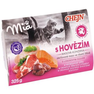 Chejn MIA s hovězím 12x325g karton (+ SLEVA PO REGISTRACI/PŘIHLÁŠENÍ! ;))