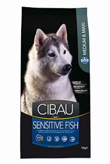 CIBAU Dog Adult Sensitive Fish Medium  Maxi 12KG+2KG +DOPRAVA ZDARMA+1x masíčka Perrito! (+ 2kg ZDARMA NAVÍC do vyprodání + 2% SLEVA PO REGISTRACI / PŘIHLÁŠENÍ!)